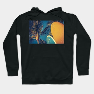 Vintage Surfboards And Palms Hoodie